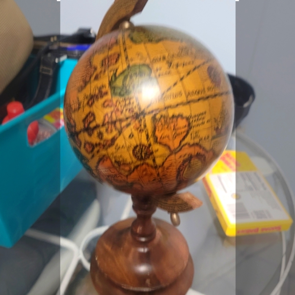 Vintage 1960's Italian Globe